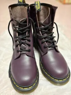 Dr.Martens マーチン 1460 8ホール ブーツ 紫 24cm