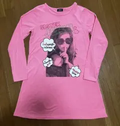 SISTER JENNI ピンク長袖カットソー