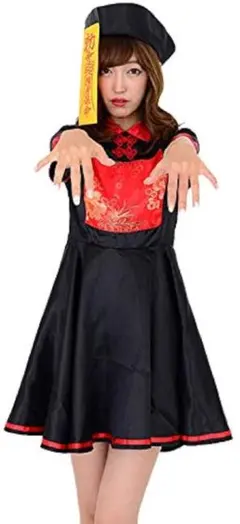 キョンシー コスプレ ハロウィン ドレス