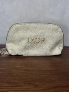 【Dior】 ゴールド ポーチ ノベルティ