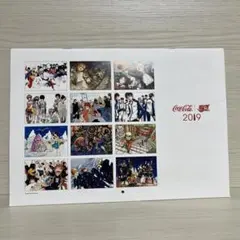 【レア】コカコーラ×週刊少年ジャンプ　原画カレンダー