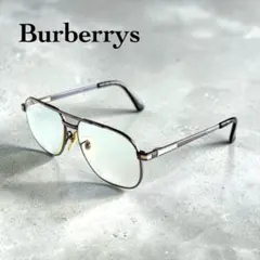 Burberrys バーバリー ヴィンテージ ツーブリッジ メガネフレーム 度入