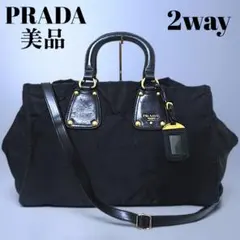 ✨極美品✨PRADA プラダ ビジュー ハート トートバッグ N195 - メルカリ