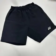 ヨネックス　黒 ハーフパンツ ウエストゴム