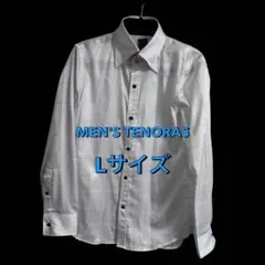 【美品】MEN'S TENORAS ドレスシャツ ホワイト Lサイズのサムネイル