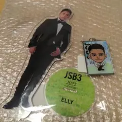 ELLY ビッグアクリルスタンド＆メタルキーホルダー