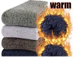 暖かい 靴下 ソックス 3足組セット メンズ レディース 最終値下げ！