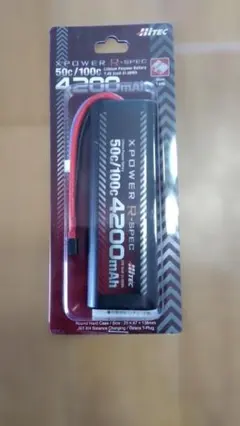 Hitec XPOWER R-SPEC 7.4V 4200mAhのサムネイル