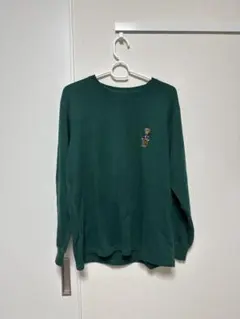 Polo Ralph Lauren グリーン 長袖 Tシャツ M