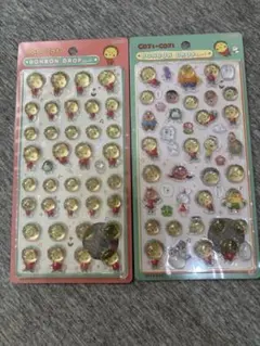 ボンボンドロップシール COJI-COJIコジコジ２種 2枚セットのサムネイル