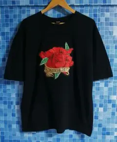 KAPITAL キャピタル　キャピタル　薔薇　（BIG Tシャツ）墨黒 KAPITAL キャピタル キャピタル 薔薇 （BIG Tシャツ）墨黒 - メルカリ