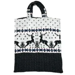 COMME des GARCONS コムデギャルソン 限定 ニット トートバッグのサムネイル