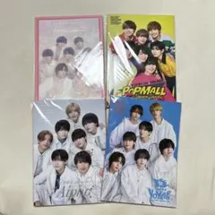 なにわ男子　パンフレット4冊セット