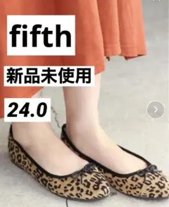【新品未使用】fifth フィフス ポインテッドフラットパンプスのサムネイル
