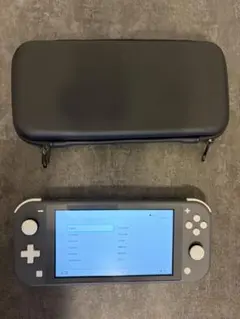 Nintendo Switch Lite グレー 本体　ケース付
