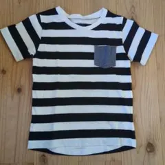 GLOBAL WORK ストライプTシャツ X-LARGE