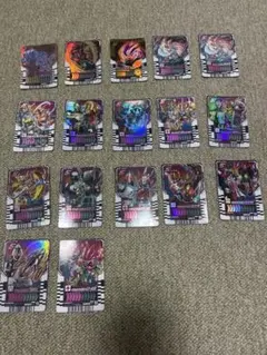 仮面ライダーガッチャード　ライドケミートレカ　17枚まとめ売り