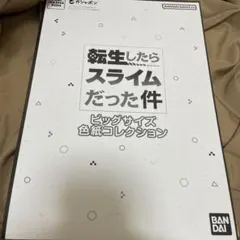 転生したらスライムだった件 ビッグサイズ色紙コレクション 未開封