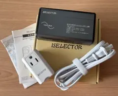 ISELECTOR 正弦波 海外旅行用変圧器 海外コンセント 変圧器 変換プラグ