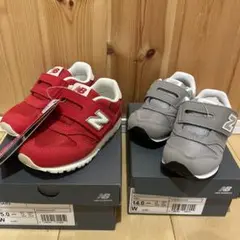 New Balance キッズスニーカー 2足セット