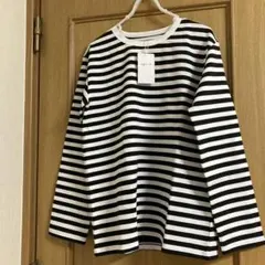 新品未使用　J008ボーダーTシャツ アニエスベー