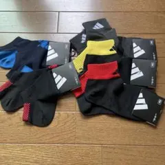 新品タグ付　アディダスキッズ靴下 5足セット 21-23cm