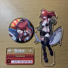 レイン・パターソン にじさんじ VTuber 缶バッジ アクリルスタンド