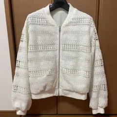 WEGO リバーシブル ジャケット 白 ホワイト