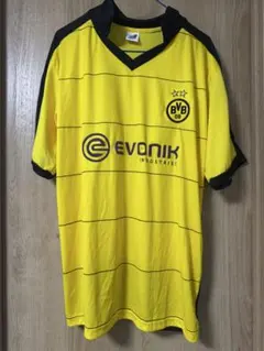 ドルトムント BVB 09 ユニフォーム EVONIK 黄 黒 サッカーシャツ