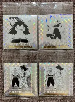【匿名配送】ドラゴンボール 40周年記念ウエハース第二弾4枚セット