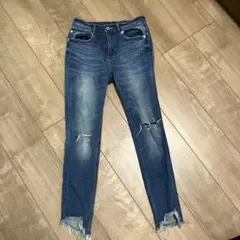 JEANASIS ダメージデニム　Sサイズ
