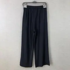 BORDERS at BALCONY ウィークエンドラップパンツ 38 ネイビーのサムネイル