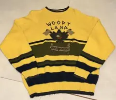 PIASPORTS モヘヤ混 WOODYLANDニット セーター 日本製