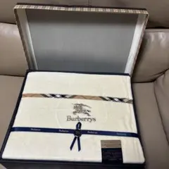 BURBERRY コットンボアシーツ 140x240cm パイル綿100% - メルカリ