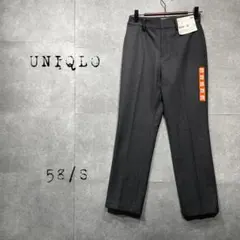 新品*UNIQLOユニクロ　ヒートテックスマートスリムストレートパンツ　グレー