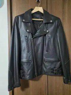 Liugoo Leathers 羊革 ダブルライダースジャケット 3Lのサムネイル
