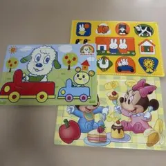 子ども用パズル　ワンワン　いないないばあ　ディズニー　ミッフィ　まとめ売り