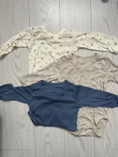 ベビー長袖肌着80［3点セット］