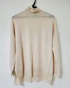 ジャーナルスタンダードレリューム　ワイドタートルネックニット　ベージュ