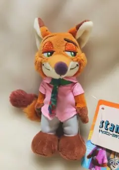 ニック・ワイルド ぬいぐるみ Disney　stanDs 　ズートピア2