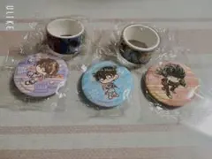 名探偵コナン マスキングテープ＆缶バッジセット