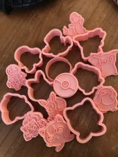 ポケモン　クッキー型　8個セット