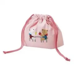 新品 familiar ファミリア ランチ巾着　お弁当袋