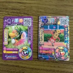 妖怪ウォッチ☆まむし行司 & ヤマトボケル カードセット