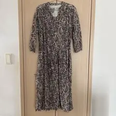 RNA ペイズリー柄 ロングシャツワンピースのサムネイル