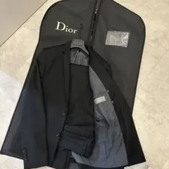 【美品】DiorHomme ディオールオム ディオール メンズ スーツ 44 黒のサムネイル