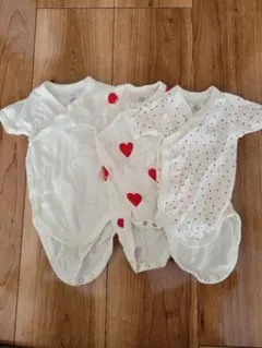 【値下げしました】Petit Bateau ベビー肌着 3枚セット