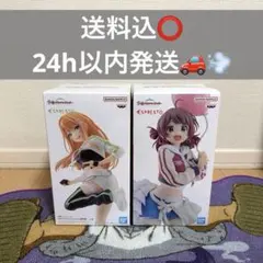 学園アイドルマスター 紫雲清夏 花海佑芽 フィギュア 2点セット