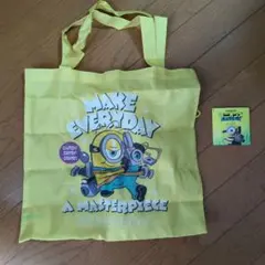 ミニオンズ＆モンスターズ ポーチ付きエコバッグ