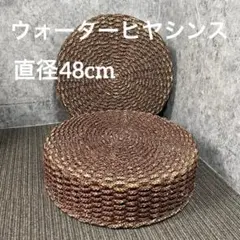 ウォーターヒヤシンス 円形スツール 2脚セット - メルカリ